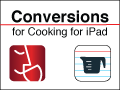 Conversions for Cooking for iPad