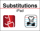 Substitutions for iPad