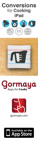 Conversions for Cooking for iPad
