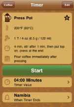 TasteTimer Coffee