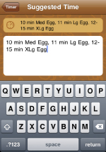 TasteTimer Eggs