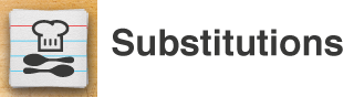 Substitutions