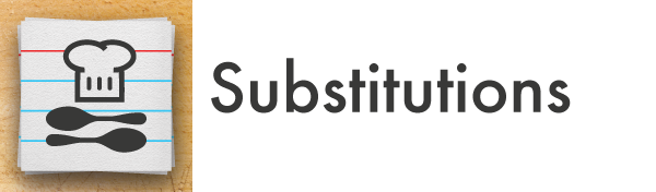 Substitutions
